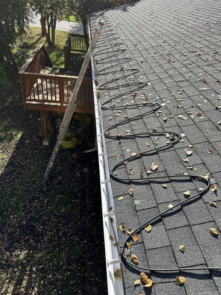 Anchorage Alaska Roof Heat Tape Heat Cable Installation 16
